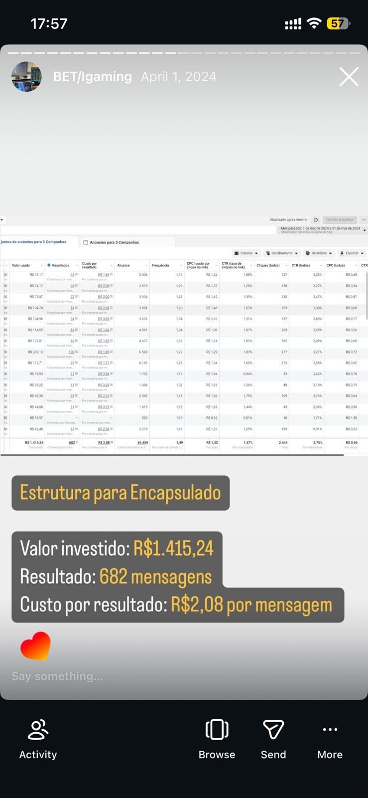 Resultado cliente 12