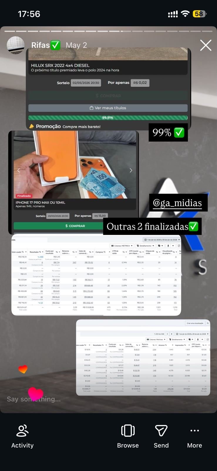 Resultado cliente 20
